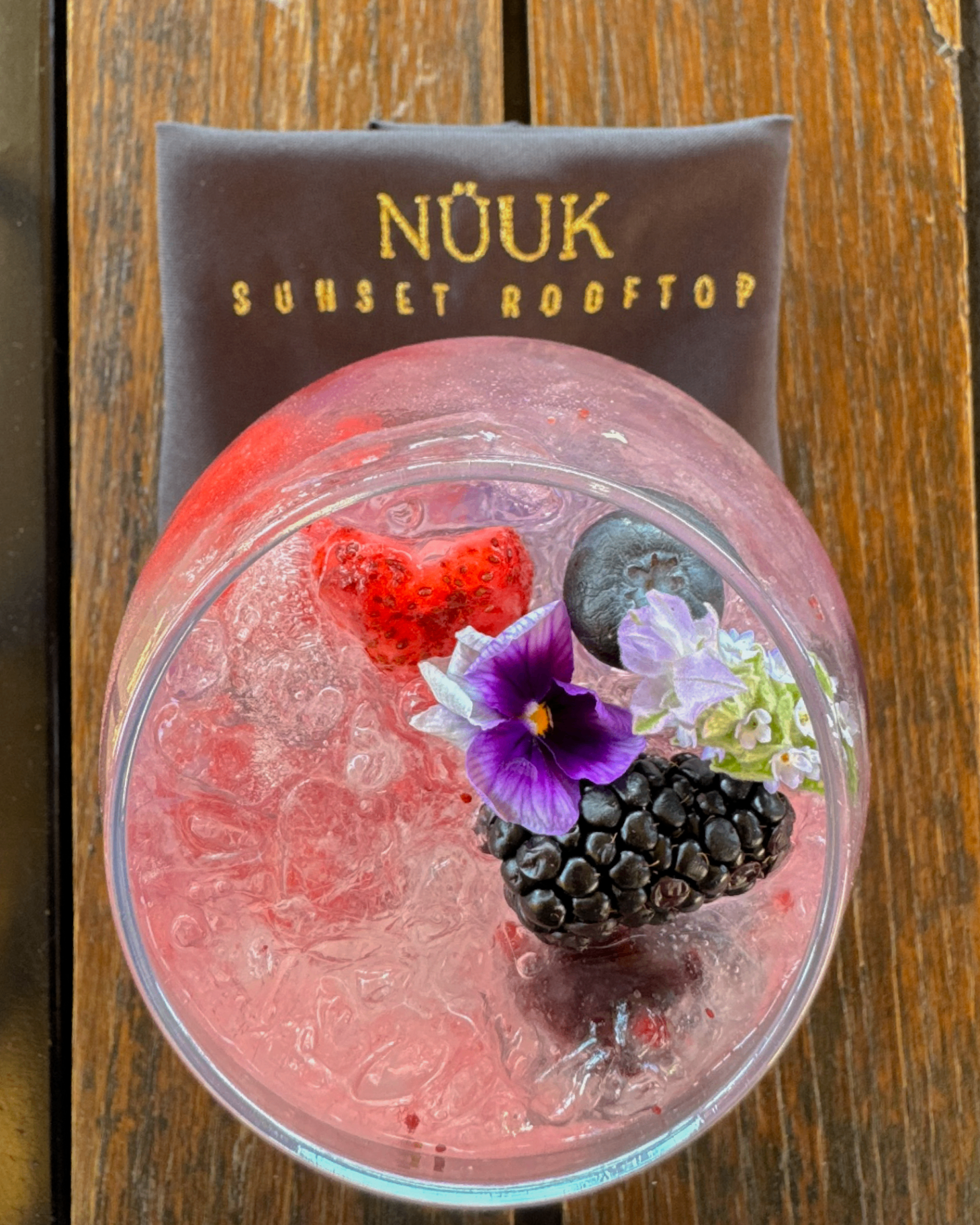 Mixología frutal de NÜUK